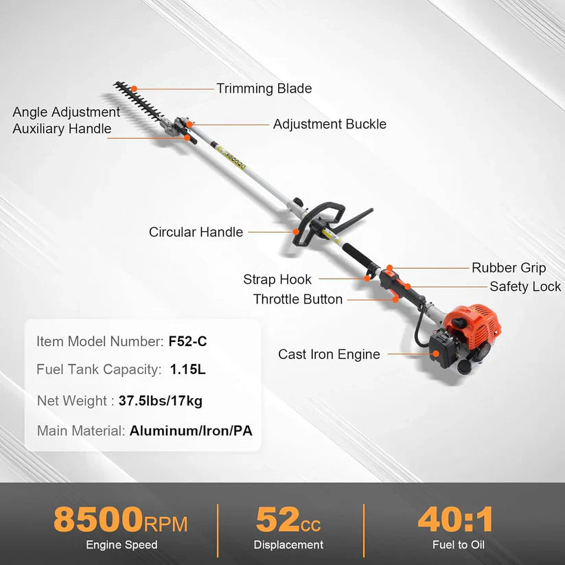 6-in-1 Multi-Function Garden Trimmer