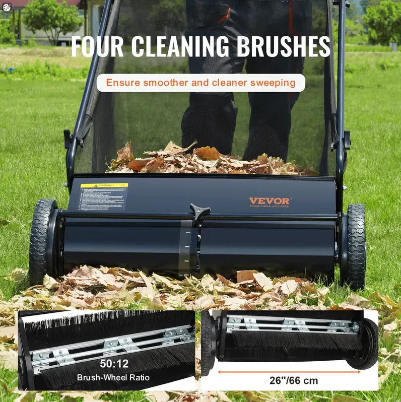 Commercial-Grade Extra Durable Broom