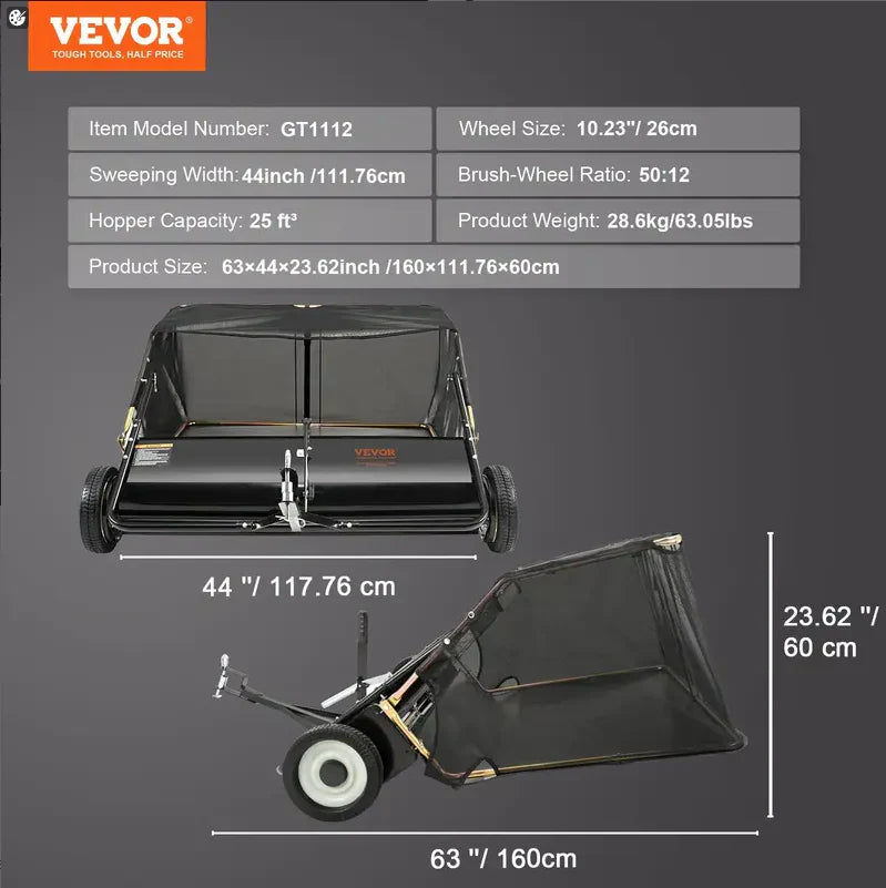 Commercial-Grade Extra Durable Broom