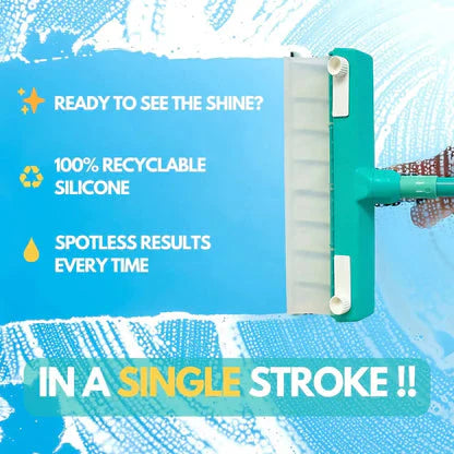 Streak-Free Window Squeegee - EcoFlex Pro
