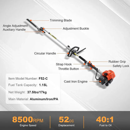 6-in-1 Multi-Function Garden Trimmer